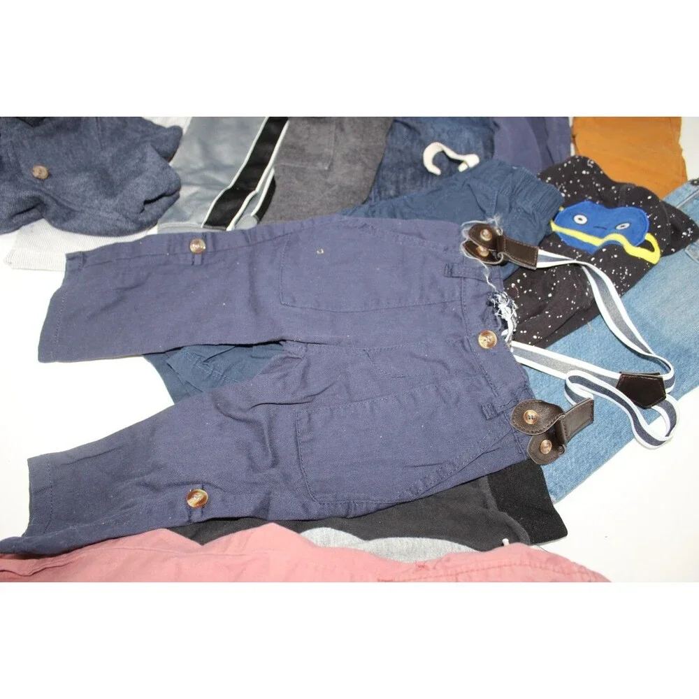 Huge Lot 18 Pieces Boys 18 Months Clothes Pants Shorts Carters Oshkosh Old Navy